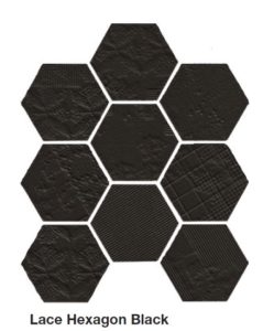 ACE Black Lace Hexagon