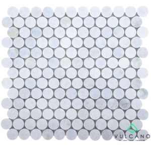 VM 1031 – Cielo Cristallo Polished PENNY ROUND Mosaic – Tile & Stone