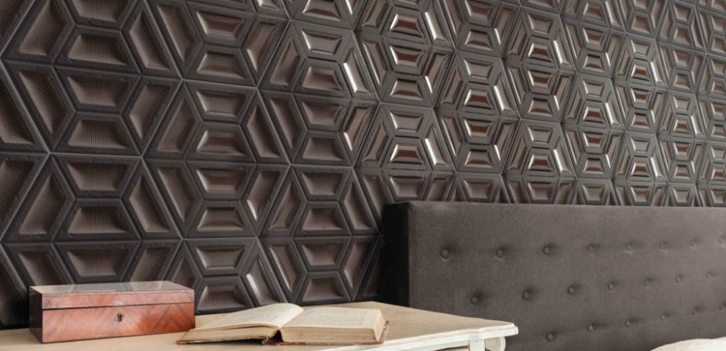 Bling Décor METAL – Miedoso Titanium Hexagon – Tile & Stone Gallery