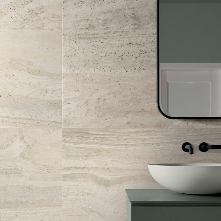Navona BONE Vein Porcelain 6×6 6×12 Tile & Stone Gallery